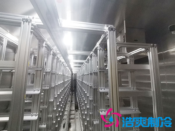 6500㎡食品自動化冷庫（智能化立體庫）建設(shè)成本多少錢？_浩爽制冷