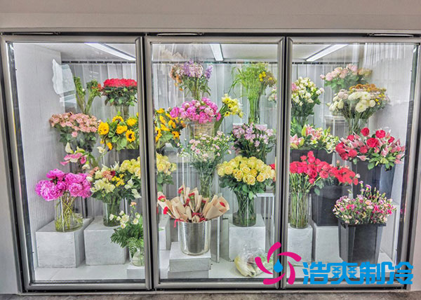 花店冷庫適合風(fēng)冷還是直冷？-浩爽制冷